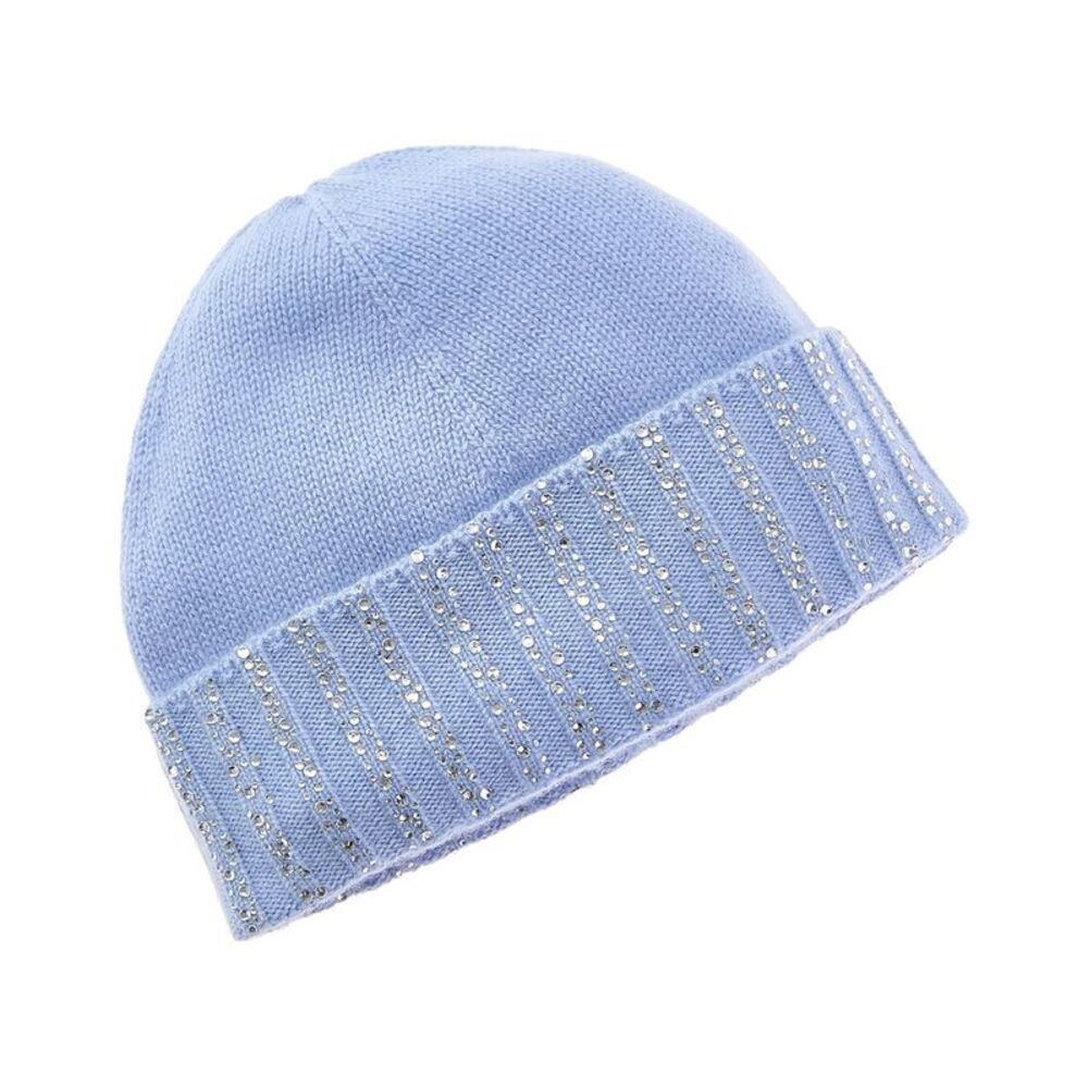 Sofiacashmere 6-Ply Cashmere Knit Hat, Blue